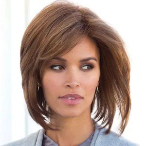 Rene of Paris Cameron Wig, Color: Brown/Cappuccino (Orig. $180), FREE ship